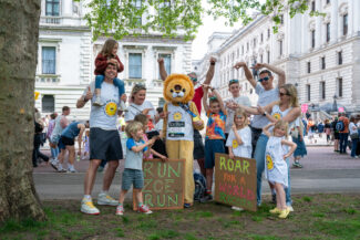 Brave Lion to Roar Through London